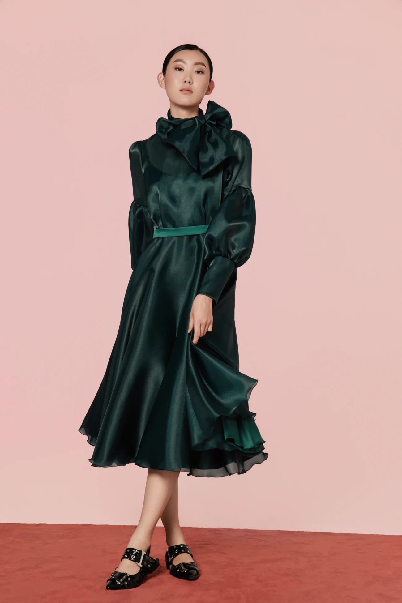 Video Midi dress organza At127