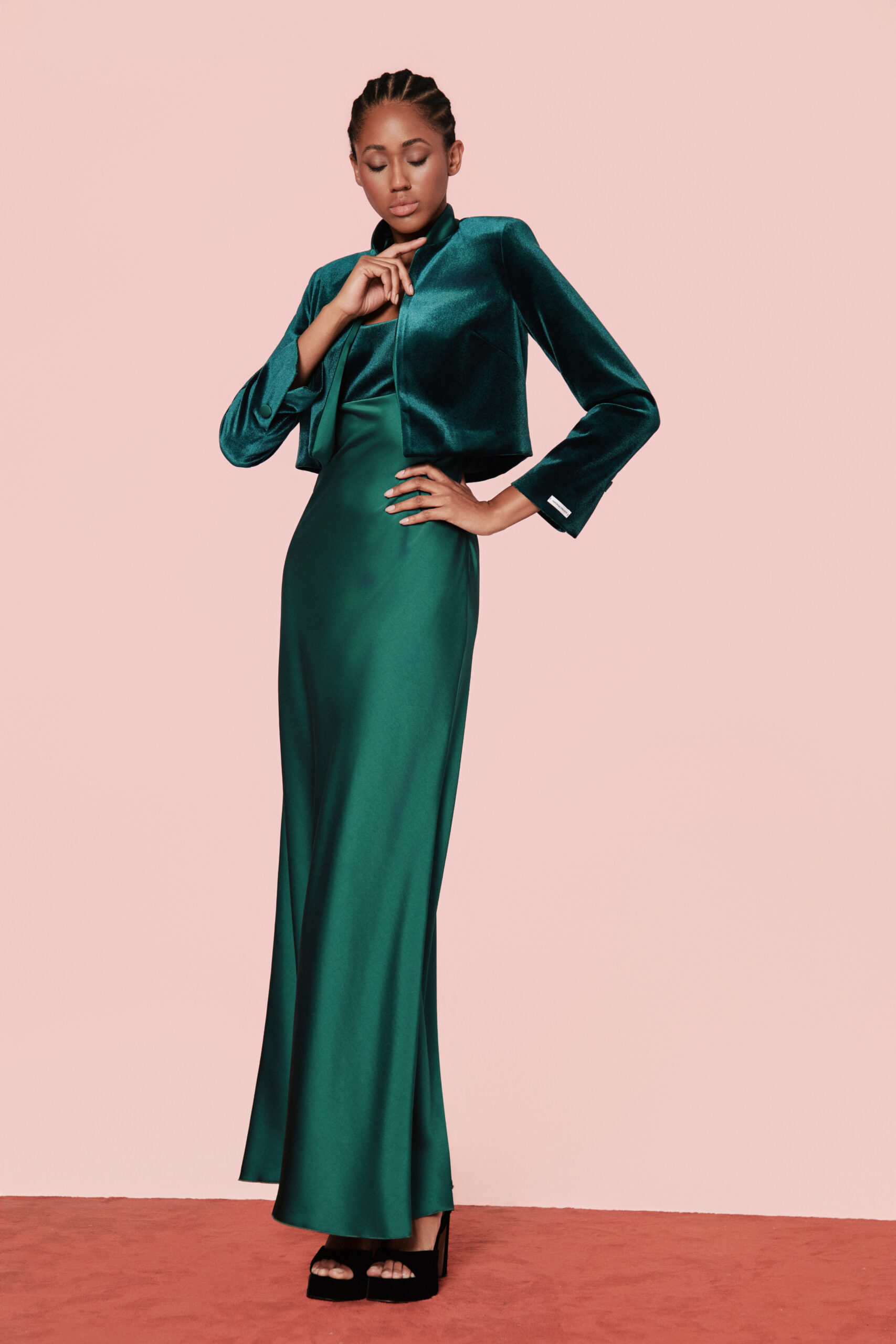 Completo blazer velvet At 133